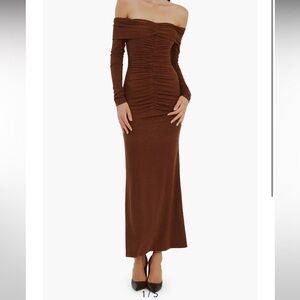 NWT Bardot Artura Diamante Maxi Dress Size 6